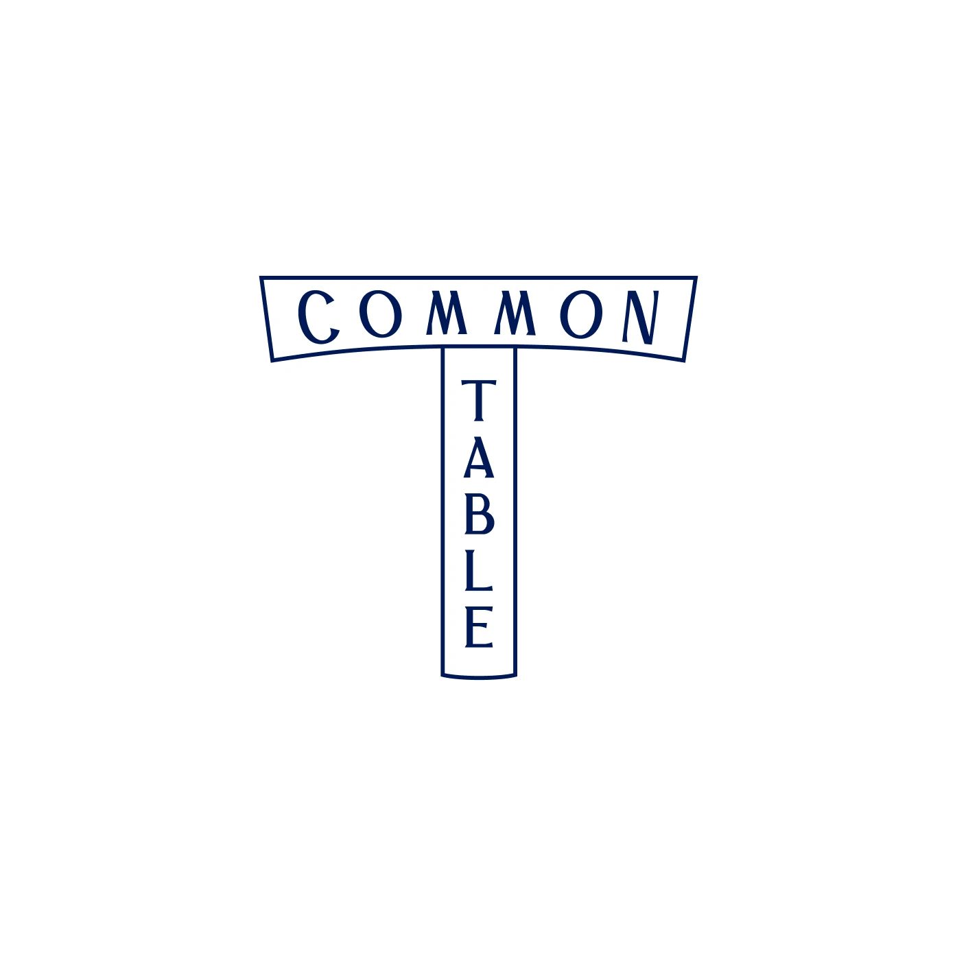 Common Table — T자 심볼. 가로 COMMON 이 상판, 세로 TABLE 이 다리