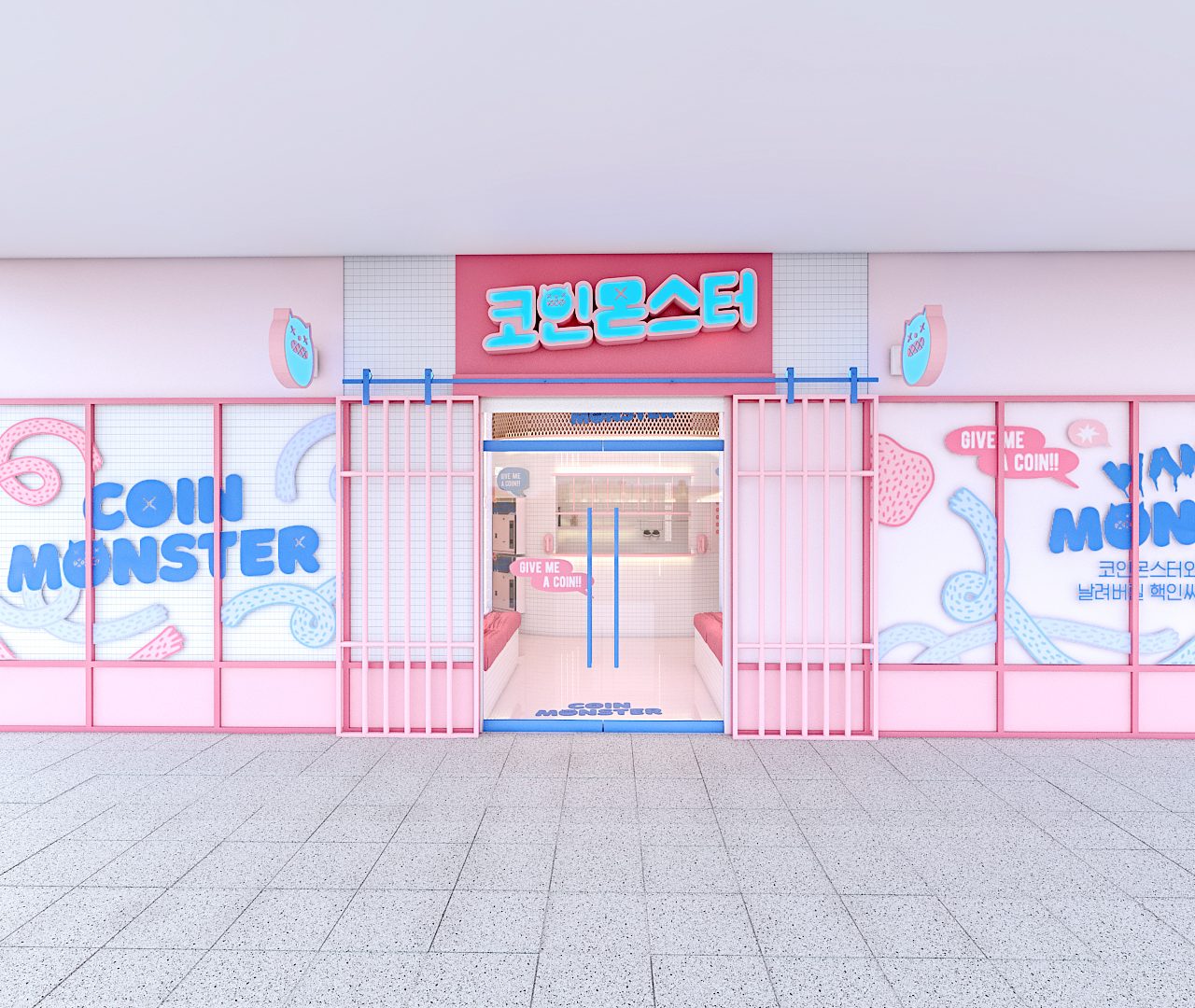 코인몬스터 코인노래방 브랜딩·인테리어 코인노래방 사진 06